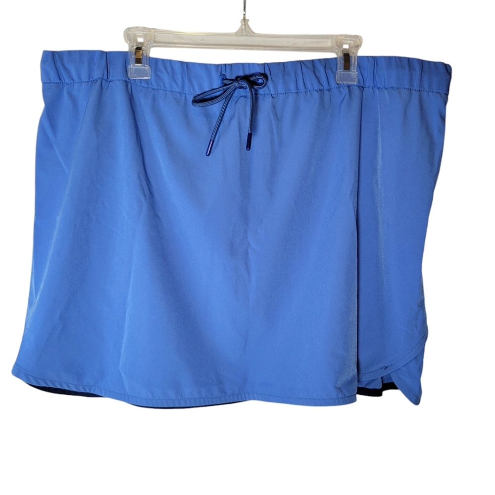 Worldwide Sportsman blue swim skort XXL